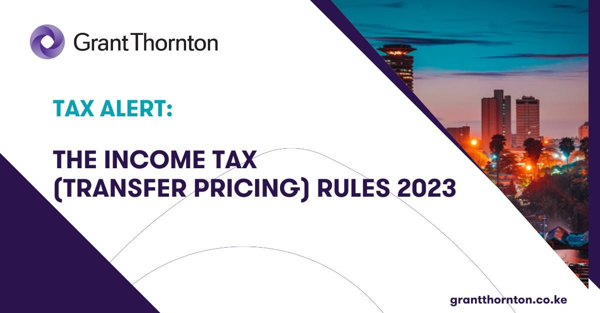The Income Tax (Transfer Pricing Rules) 2023