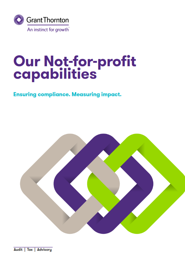 Our not for profit capabilities | Grant Thornton