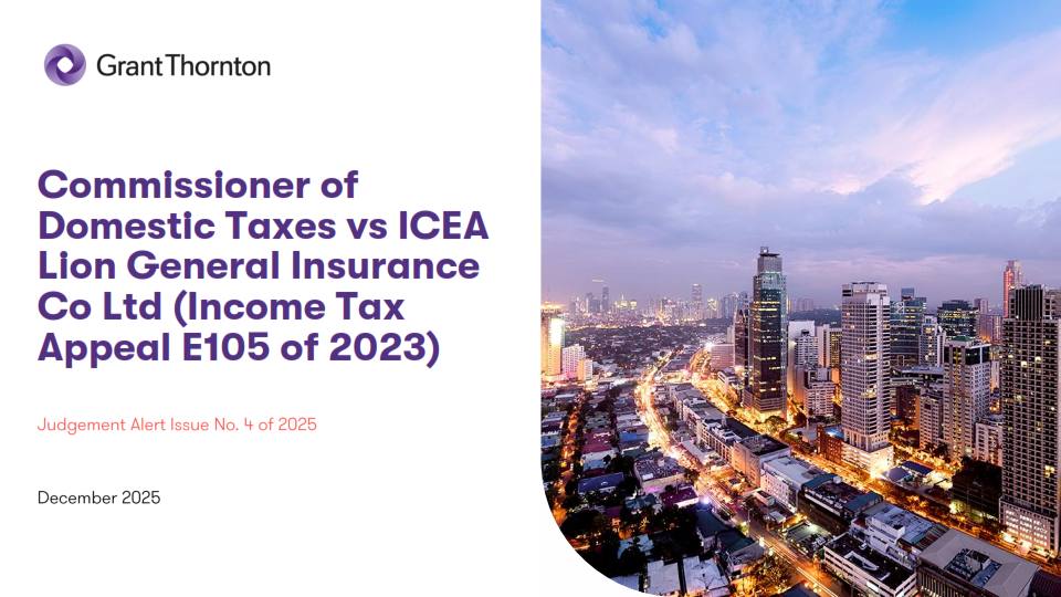Judgement Alert Issue No. 4 of 2025
